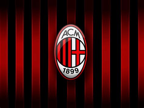 wallpapers hd for mac: AC Milan Football Logo Wallpaper High Definition ...