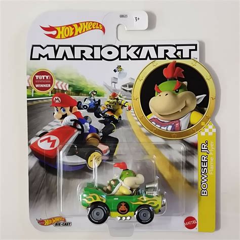 Mario Kart Characters And Karts As Hot Wheels Die-Cast Toy Cars 4-Pack ...