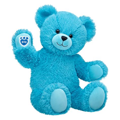 Online Exclusive Fluffy Blue Bear