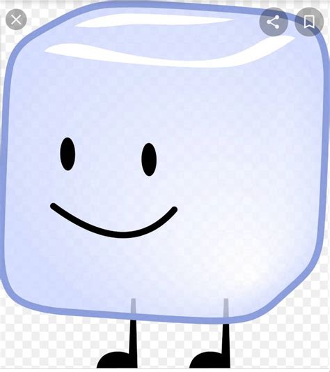 Ice Cube from BFDI by Cattboyy08 on DeviantArt