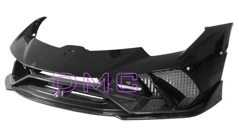 Carbon Fiber Front Bumper "Performante" fits the OEM Lamborghini Huracan Coupe & Spyder - DMC