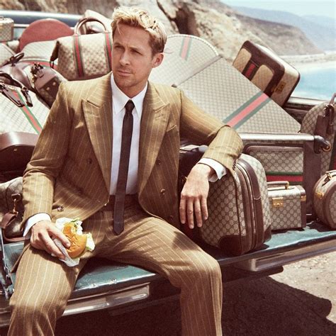 Ryan Gosling Is Gucci's Newest Guy | Ryan gosling, Ryan gosling style, Ryan