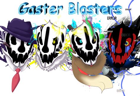 Undertale (AU) -Gaster Blasters- by NicteJeffMephiles on DeviantArt