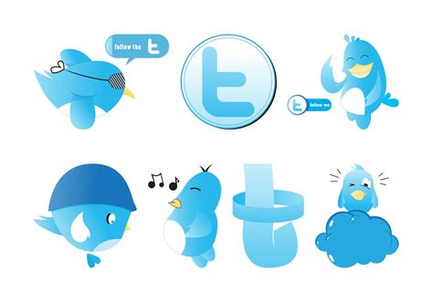 Twitter Graphics Set 79604 Vector Art at Vecteezy