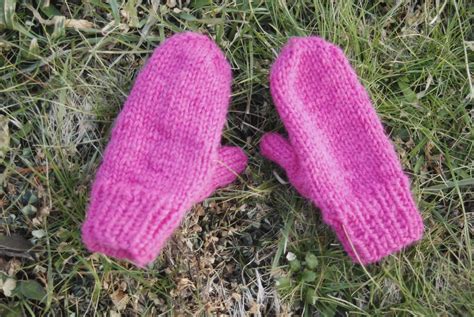 Free Easy Knitting Mittens Patterns For 2 Needles - Knitting Patterns