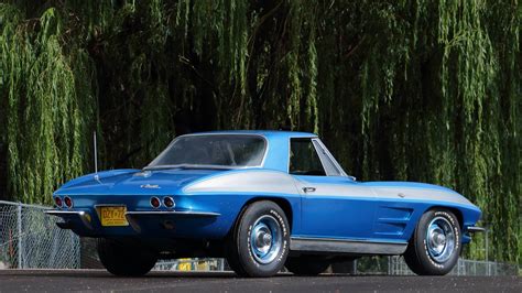 1963, Chevrolet, Corvette, c2 , Convertible, Cars, Blue Wallpapers HD / Desktop and Mobile ...