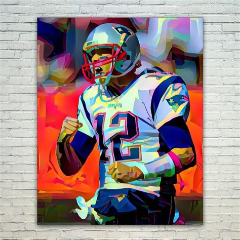 Tom Brady - Tom Brady Art,Tom Brady Print,Tom Brady,Tom Brady Merch,Tom Brady Wall Art – Poster ...