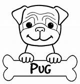 Pug Coloring Pages  Best For Kids sketch template