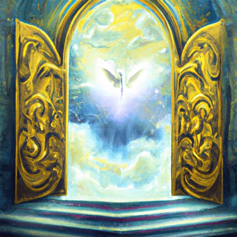 Heaven's Gate Detailed Background Painting · Creative Fabrica