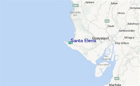 Santa Elena Tide Station Location Guide