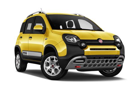 Fiat Panda Yellow Transparent PNG - PNG Mart