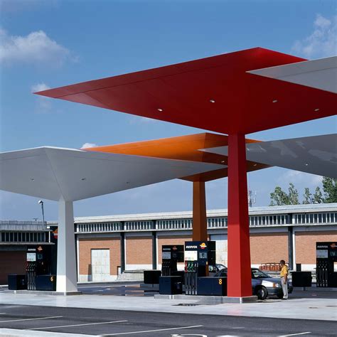 Repsol service stations | Foster + Partners | Service station, Mid century modern house, Google ...