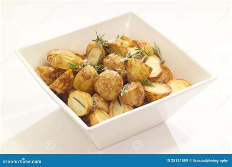 Roasted potatoes stock image. Image of share, chat, crispy - 25131589