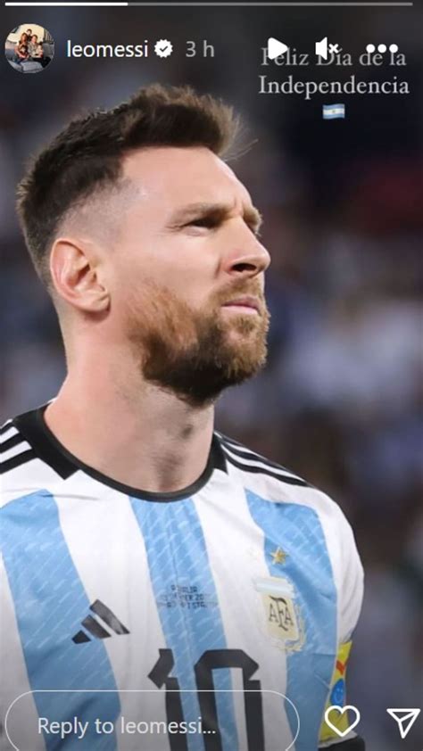 Lionel Messi posts special Instagram message to celebrate Argentina Independence Day