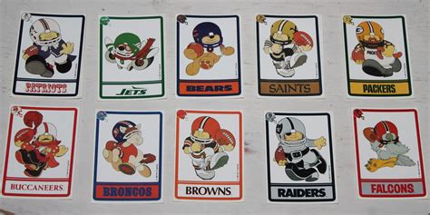 Vintage NFL Football Team Sticker Souvenirs Eagles, 49ers, Chargers, Chiefs, Bengals, Browns ...