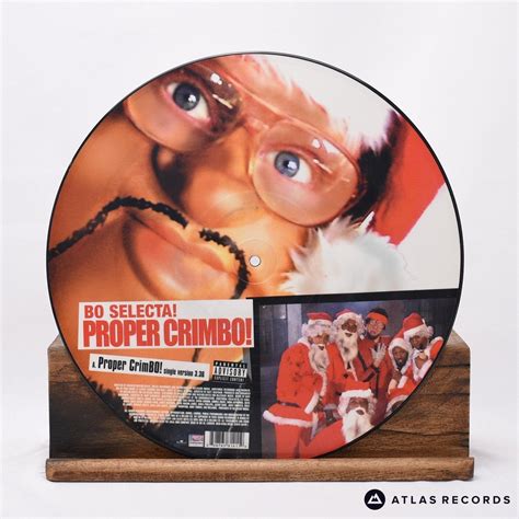 Bo Selecta - Proper Crimbo! - Picture Disc 12" Vinyl Record - EX – Atlas Records