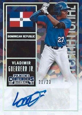 Vladimir Guerrero Jr Rookie Cards Top List, Prospects, RC Gallery