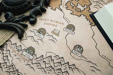 Hand-Drawn Reformation Map Print — Map Effects