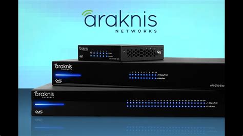 Araknis Networks: New 110, 210, and 310 Switches - YouTube