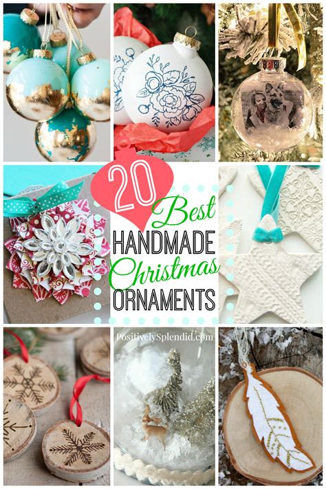 20 DIY Christmas Ornaments to Make + Ultimate Christmas Round-Up ...