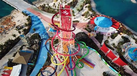 Video: Royal Caribbean Constructs Thrill Waterpark at Perfect Day at CocoCay | Royal Caribbean Blog