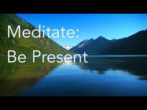 Daily Calm | 10 Minute Mindfulness Meditation | Be Present - YouTube