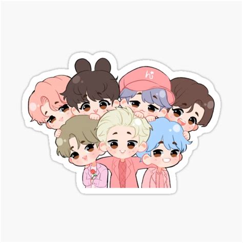 Pegatinas: Bts | Redbubble Stickers Kawaii, Pop Stickers, Tumblr Stickers, Anime Stickers ...