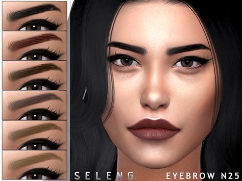 The Sims 4 Library Thick Eyebrows For Male And Female Sims 4 Updates | Images and Photos finder