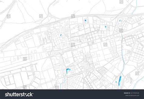 Bright vector map of Torrejon de Ardoz, Spain - Royalty Free Stock Vector 1617253120 - Avopix.com