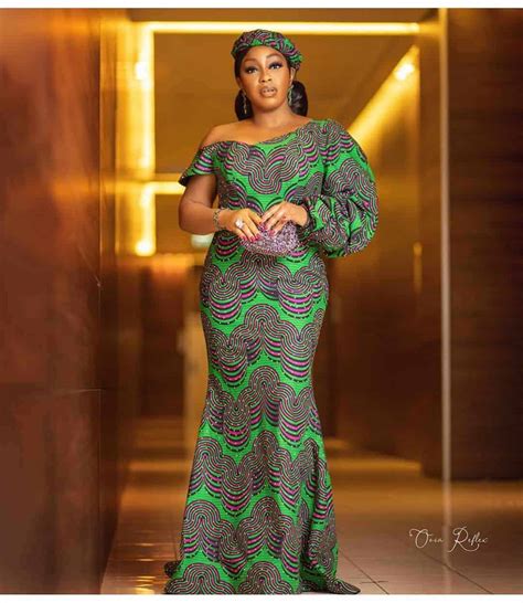 55 Beautiful Ankara Long Gown Styles Design 2020 | ThriveNaija