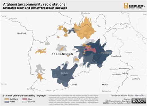 Language data for Afghanistan - Translators without Borders