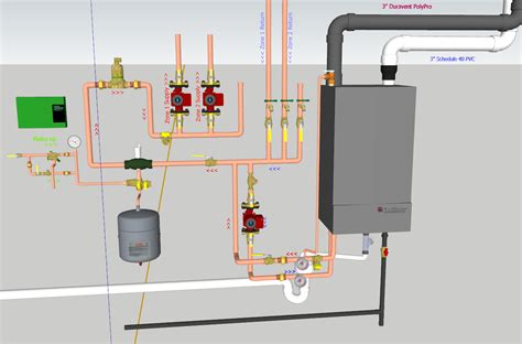 Tankless Water Heater Radiant Heat Diagram