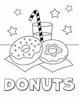Free Donut Coloring Pages For Kids ⋆ The Hollydog Blog sketch template
