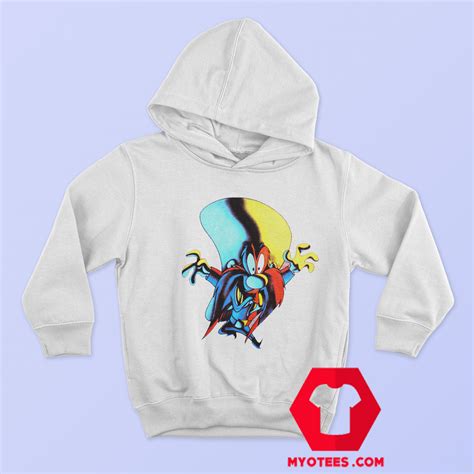 Vintage Looney Tunes Yosemite Graphic Hoodie | myotees.com