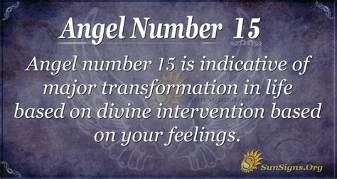 Angel Number 15 Meaning - Love and Determination - SunSigns.Org