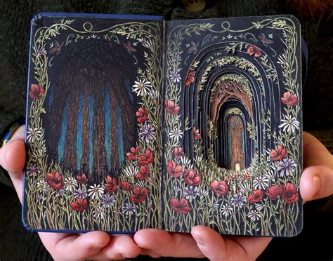 Fairytale Scenes Nestle Between the Covers of Isobelle Ouzman's Altered Books — Colossal