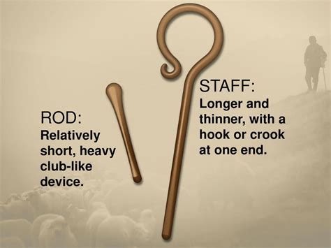 How are the Shepherd’s Rod and Staff Different? | Rod and staff, The good shepherd, Bible worksheets