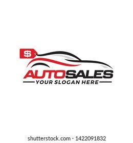 Car Sales Auto Sales Logo Template Stock Vector (Royalty Free) 1422091832 | Shutterstock