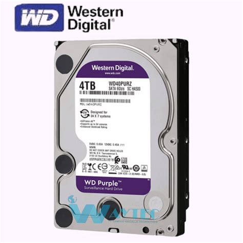 DISCO DURO WESTERN DIGITAL / 4TB - WD40PURZ - Waytec Peru