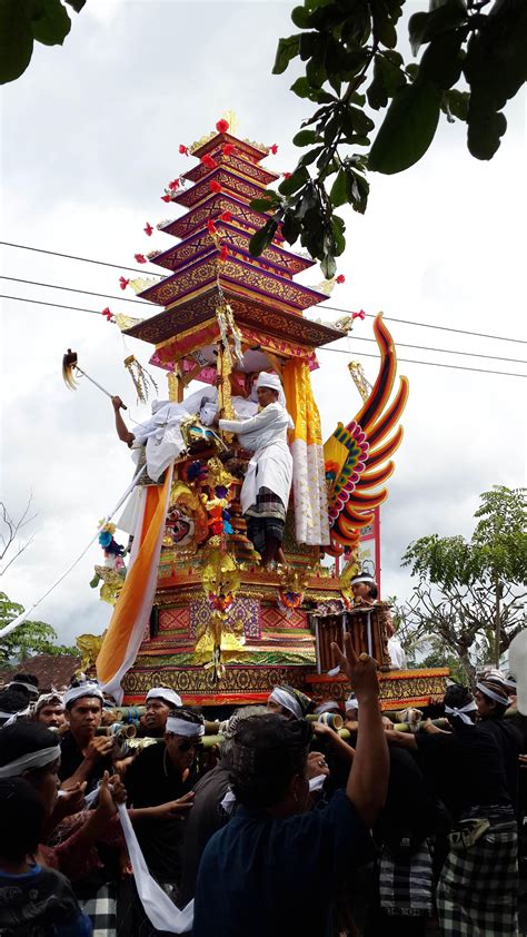 Ngaben, another #culture from the #island Ngaben or Cremation Ceremony ...