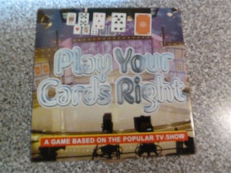 Play Your Cards Right Board game based on the TV show. UNUSED | in ...