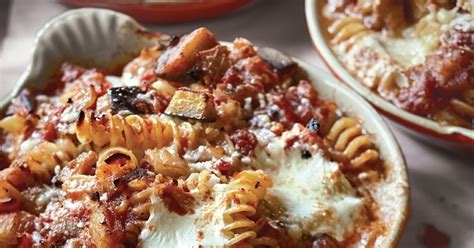 Barefoot Contessa | Baked Pasta with Tomatoes & Eggplant | Recipes