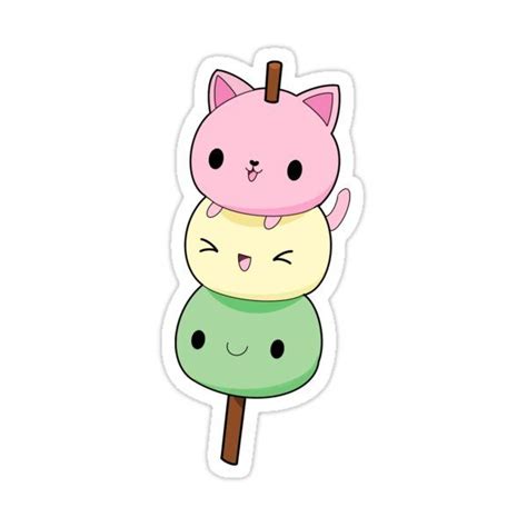 "Mochi " Sticker for Sale by lozpato | Cute doodles, Kawaii stickers ...