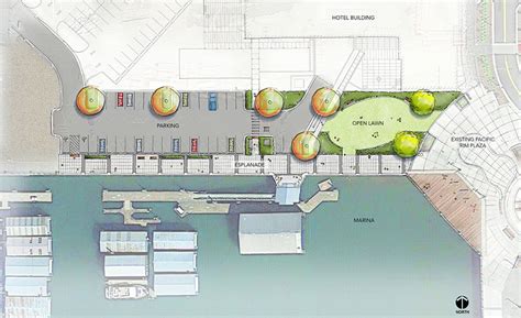 Port of Everett Waterfront Place Central | Port Facilities | Portfolio - HBB Landscape Architecture