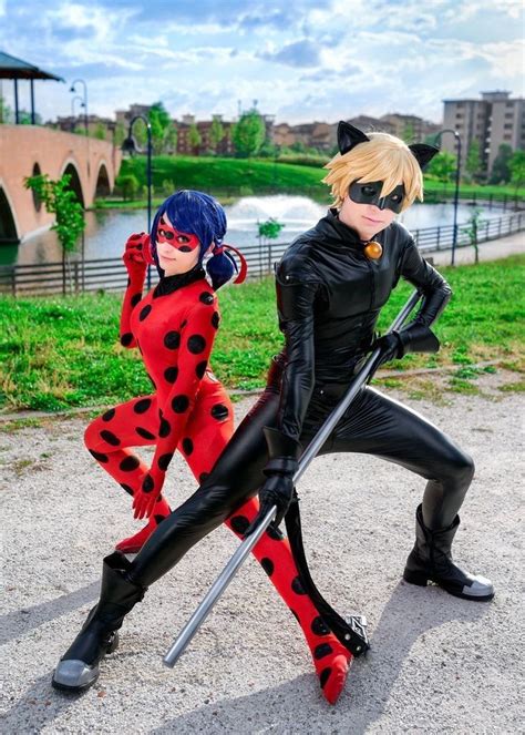 Miraculous - Ladynoir Cosplay | Couple halloween costumes, Ladybug costume, Cute couple ...