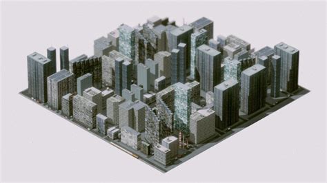 City - Download Free 3D model by Mateusz Woliński (@jeandiz) [1f50f0d ...