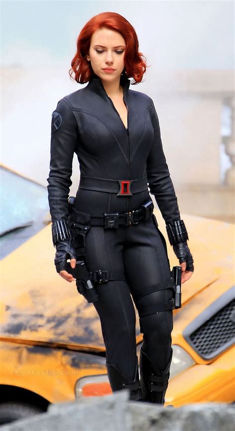 #scarlettjohansson #natasharomanoff #blackwidow #ironman2 | Black widow costume, Black widow ...