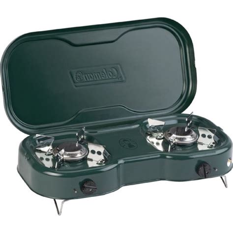 Coleman 2-Burner Propane Stove with Lid - Walmart.com - Walmart.com