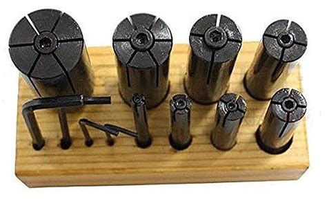 Precise 8 Piece Expanding Arbor Set, 1/4"-1-1/4" Size Range - 3906-4006