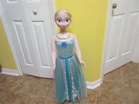 Life Size Doll Disney Frozen Princess Elsa My Size 3 Ft. Tall #Disney | Frozen princess ...